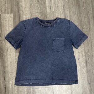 ZARA Pocketed Basic T-Shirt